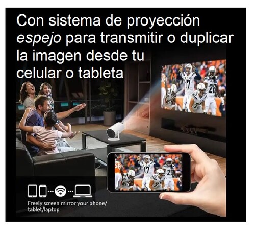 Proyector Portatil 4k Wifi Bt Android 11.
