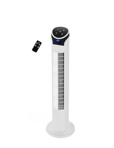 Combo 2 Ventiladores WIFI de Torre Inteligente Smart Digital 33" Blue Fan