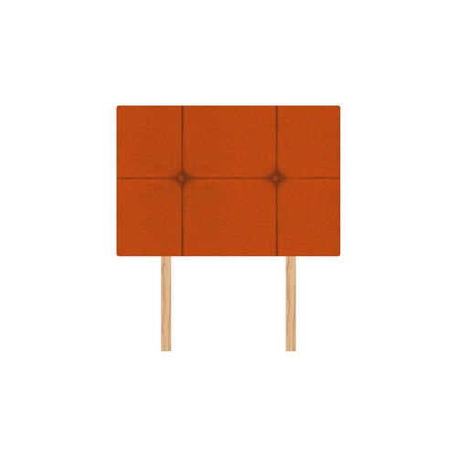Cabecera Individual Cuadro Grande Económica Msi 2 Cojines - Naranja