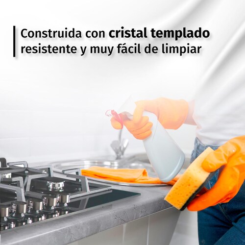 Parrilla A Gas Empotrable BARELLA Supra De 45cm Con 3 Quemadores
