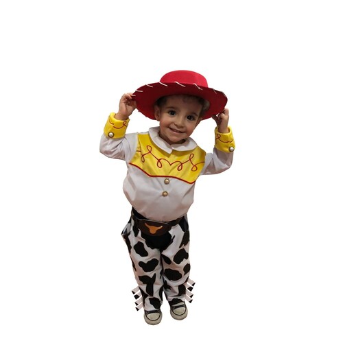 Cosplay - Disfraz Vaquera con Sombrero - Disfraces para Niñas de Halloween - Traje de Vaquerita