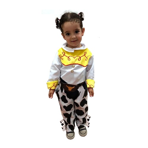 Cosplay - Disfraz Vaquera con Sombrero - Disfraces para Niñas de Halloween - Traje de Vaquerita
