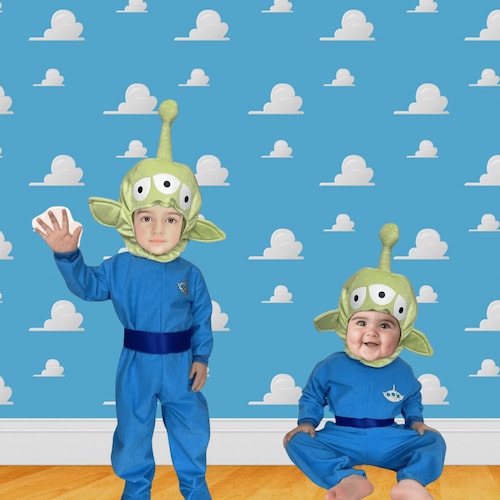 Cosplay Halloween - Disfraz de Marciano - Disfraces para Bebé, Niños y Niñas de Marcianito - Traje de los Marcianos
