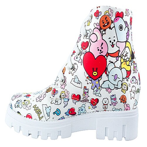 Bota Niña BT21 Personajes K-pop BTS Army Cómodas 900-B-BT21.