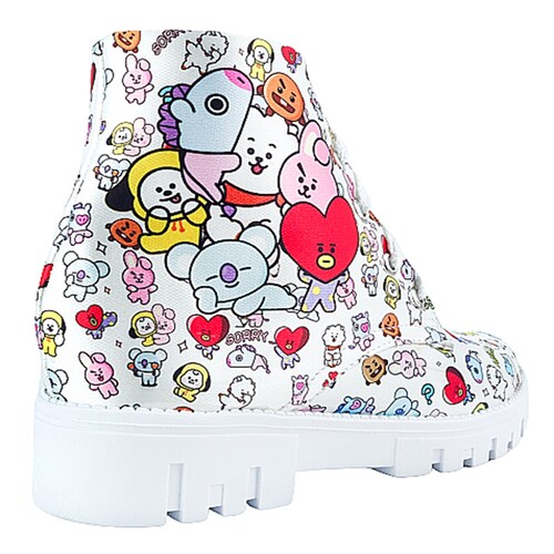 Bota Niña BT21 Personajes K-pop BTS Army Cómodas 900-B-BT21.