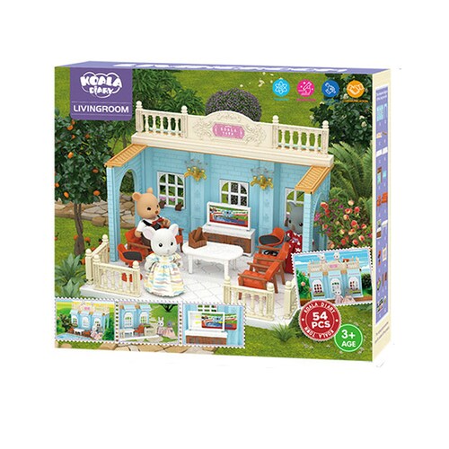 Juguete Casa Miniatura Sala de Estar Koala.