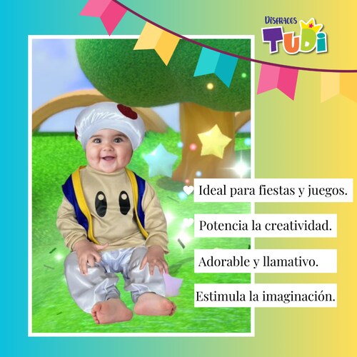 Cosplay - Disfraces de Honguito para Niños y Niñas - Disfraz de Halloween - Traje para Bebé