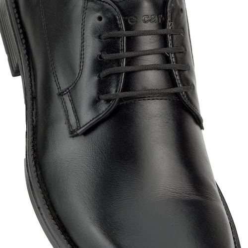 Zapatos de vestir negros marca Pierre Cardin para hombre, mod. 1091528