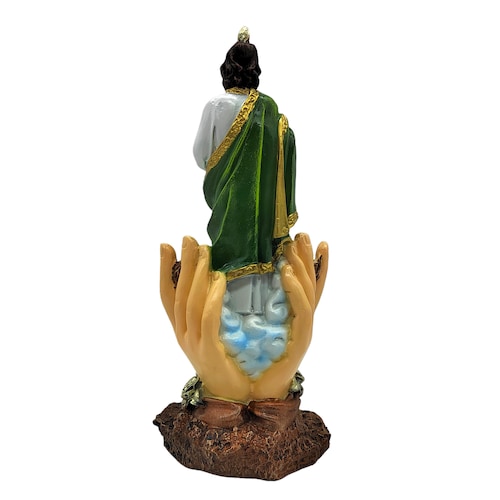 San Judas Tadeo Sobre Manos 28cm .