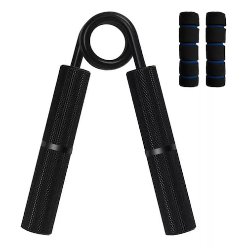 Hand Grip Ejercitador De Agarre De Dedos Para Fitness 100Lbs Negro
