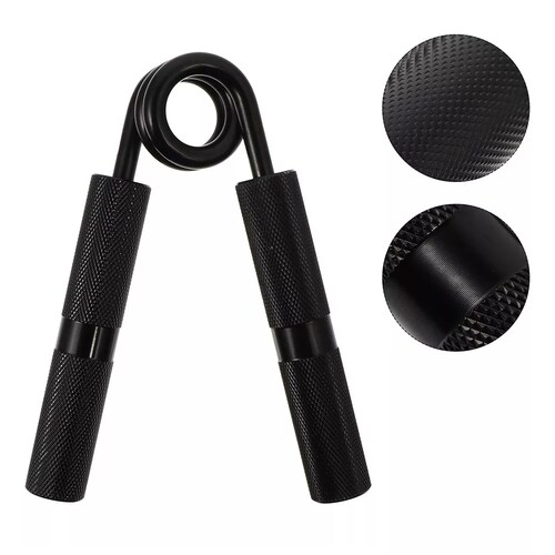 Hand Grip Ejercitador De Agarre De Dedos Para Fitness 100Lbs Negro