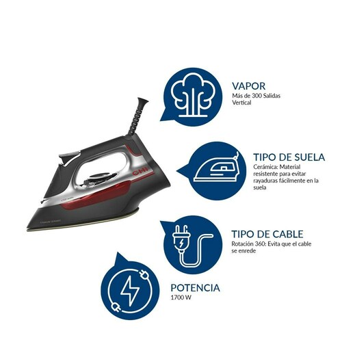 Plancha CHI Base de Cerámica con Fusión de Titanio 13101