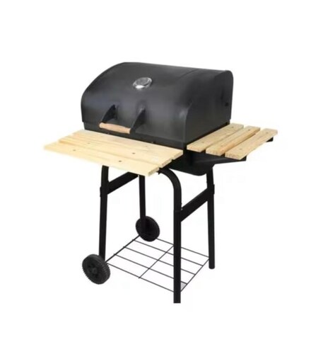 Asador de Carbón Grill Parrillaje 18 Pulgadas Negro