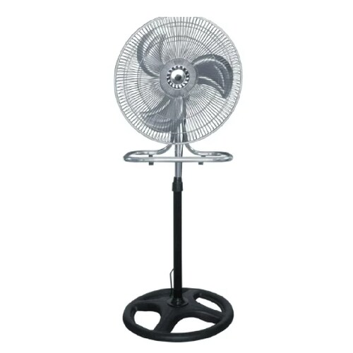 Ventilador con Aspas de Metal 3 en 1  Pedestal 18 Pulgadas Con Soporte Base