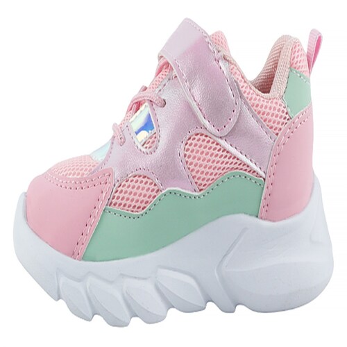 Tenis Niña Deportivos Velcro Arco Ortopédico Cómodo 590-rm