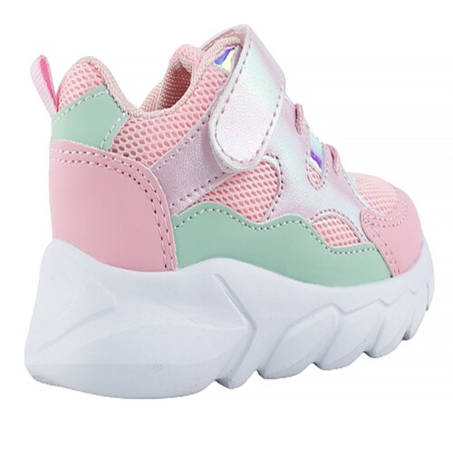 Tenis Niña Deportivos Velcro Arco Ortopédico Cómodo 590-rm
