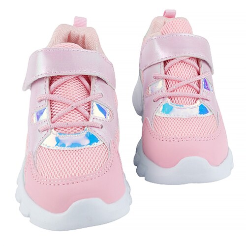 Tenis Niña Deportivos Velcro Arco Ortopédico Cómodo 590-rm