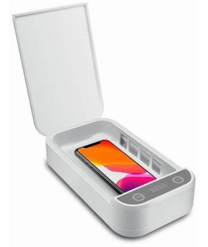 Caja Esterilizador Uv Instrumental Para Pinzas Uñas Manicura blanco