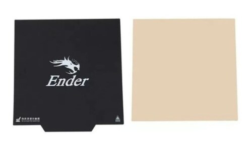 Cama Flexible Magnética Para Ender 3,pro, 3d Sticker 31x31cm negro