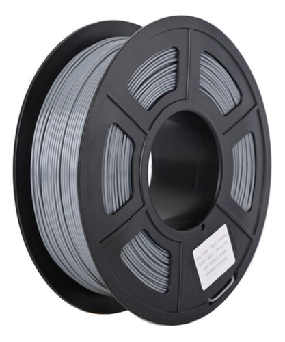 Filamento Pla 1,75mm Precisión Dimensional +/- 0,02mm 1kg gris