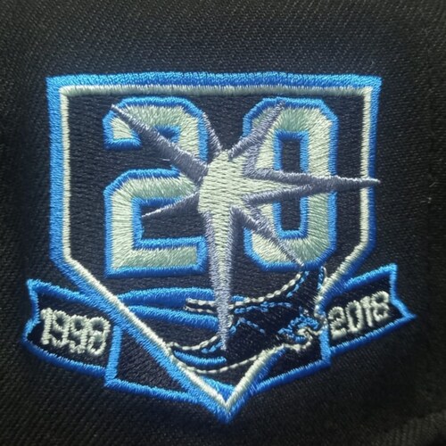 Gorra New Era 59fifty Tampa Bay  Rays 20years Negro 70723328.