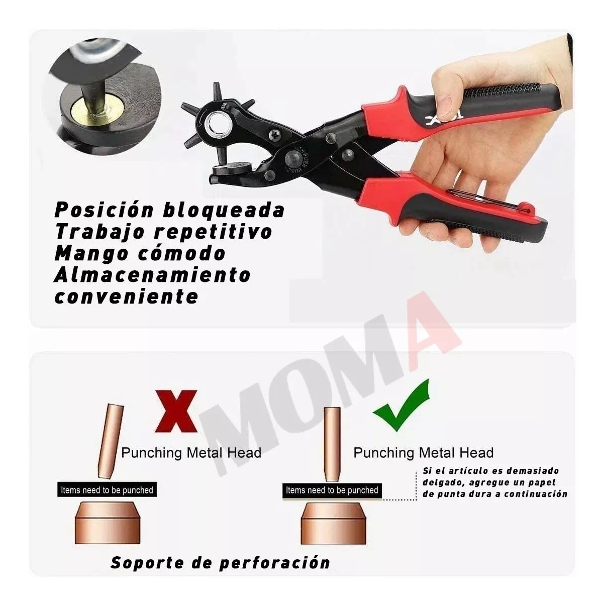 Maquinas Para Hacer Cinturones Kit De Herramientas Para Agujerear