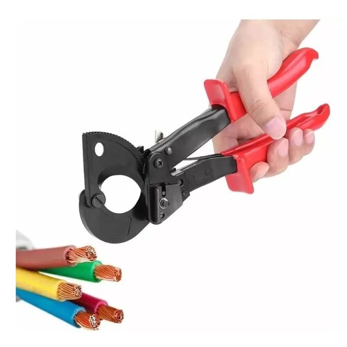 Alicate Pinzas Cortador De Cable Alambre Trinquete Uso Rudo