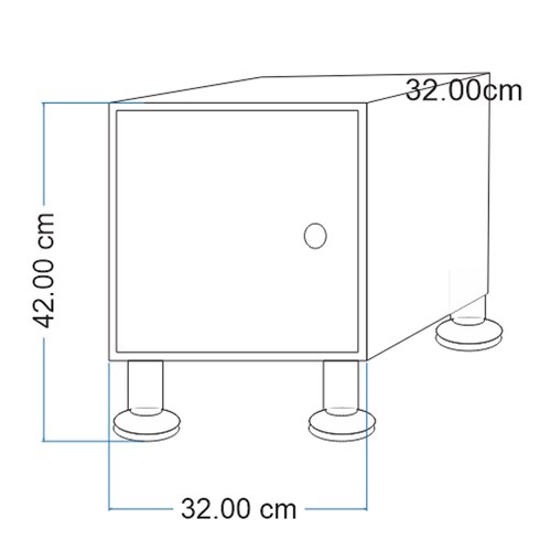 Buro Recamara Luz Led Mueble MDF Envio Ensamblado Color Madera