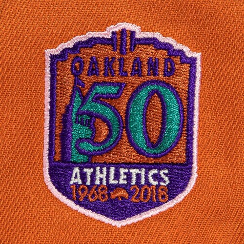 Gorra New Era 59fifty Oakland Athletics 50 Anniversary Marron 70697038.