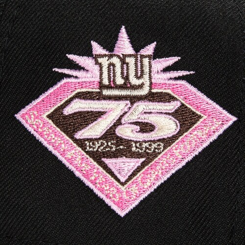 Gorra New Era 59fifty New York Giants 75 anniversary Negro 60346116.