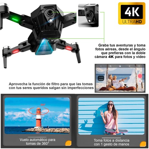 Drone VAK Q5 para batallas doble camara 4k wifi.