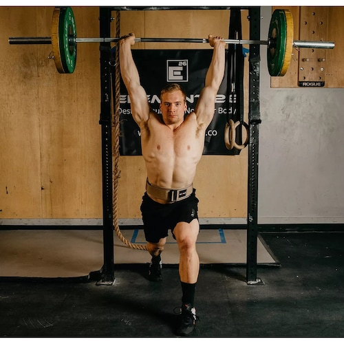 Cinturon Pesista Cinto Gym Crossfit Negro L