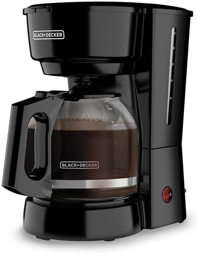 CAFETERA BLACK AND DECKER CM0915BKLA BASICA 12 TAZAS NEGRO.