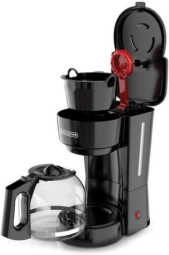 CAFETERA BLACK AND DECKER CM0915BKLA BASICA 12 TAZAS NEGRO.