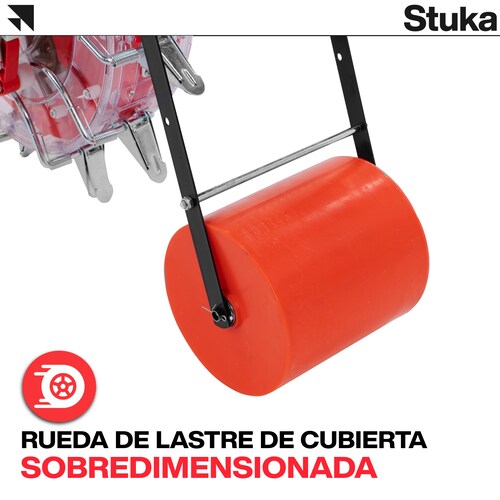 Sembradora Manual De Semillas FORLÍ C/Contenedor | 12 Picos | 6 Discos Intercambiables.