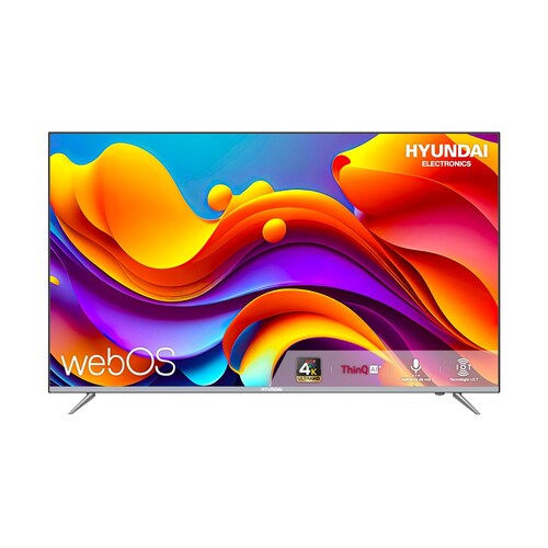 Pantalla LED HYUNDAI HYLED6508W4KM 65" 4K Smart TV Control Magic.