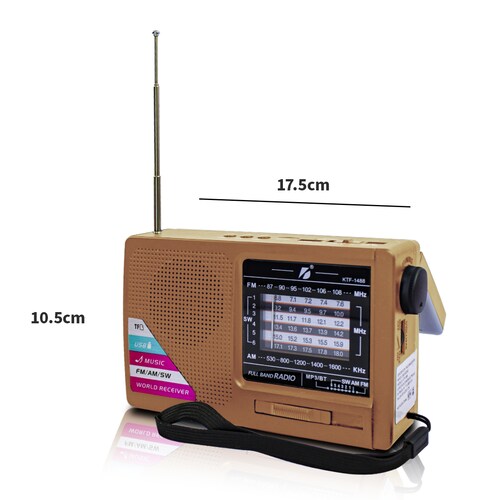 Radio Receptor de onda corta ktf-1488.