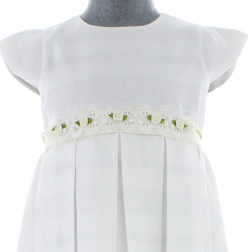Vestido Niña Blanco 1 a 8 años Presentación Ceremonia Primera Comunion 3576
