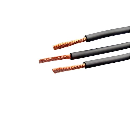Paquete 2 Rollos Cable Eléctrico Voltmex Calibre 10 Negro y Rojo 100 metros
