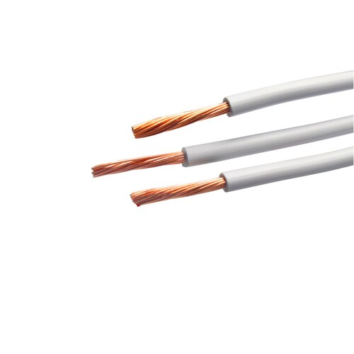 Paquete 3 Rollos Cable Eléctrico Voltmex Calibre 12 Negro, Blanco y Rojo 100 metros