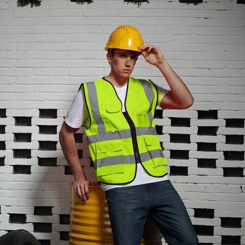 Chaleco De Seguridad Industrial Brigadista Vial +reflejante