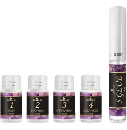 Kit Rizado Pestañas Lash Lifting + Pigmento Todo Incluido NEGRO