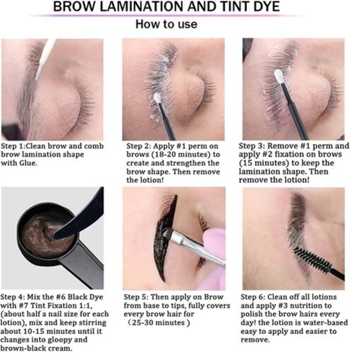 Kit Rizado Pestañas Lash Lifting + Pigmento Todo Incluido NEGRO