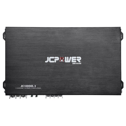 Amplificador JC POWER JC1000.1 1000W 1 Canal Clase D.