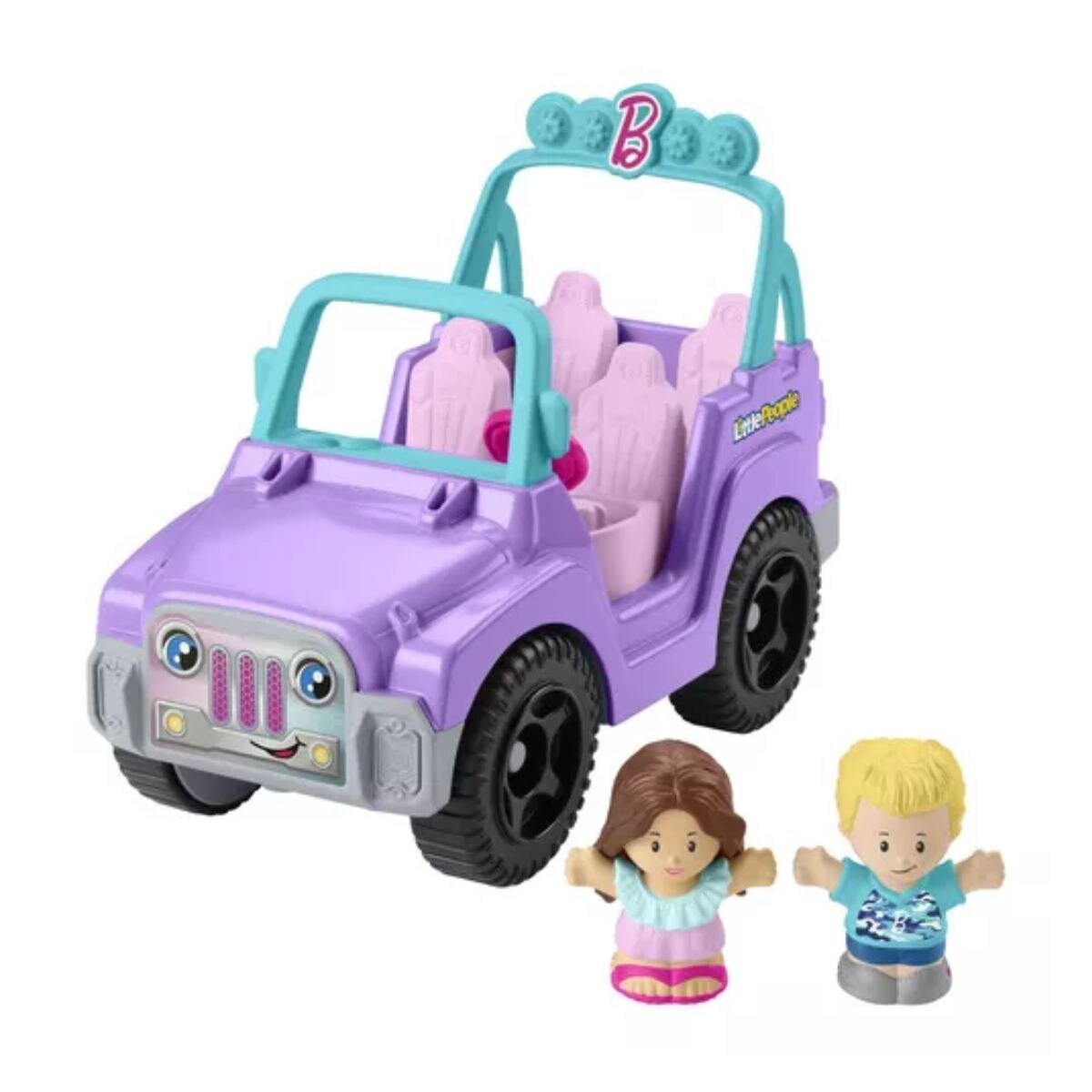 Fisher price Lp Set De Juego Tu Primer Jeep De Barbie morado