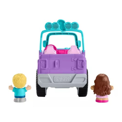 Fisher-price Lp Set De Juego Tu Primer Jeep De Barbie morado