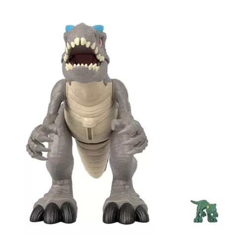 Jurassic World Indominus Rex dinosaurio gris