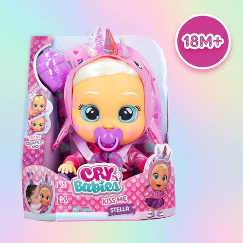 Bebes Llorones Lagrimas De Verdad Stella Kiss Me 30 Cm .