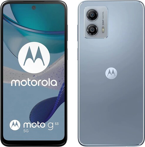 Celular Motorola Moto G53 128GB   4GB RAM   Camara 50 MPX   Color Azul.