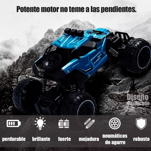 Carro Control Remoto Recargable Todoterreno Para Niños .
